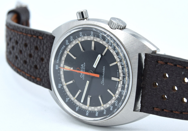 1968 Omega Seamaster Sharp Chronostop Jumbo size Watch Model 145.007 in Stainless Steel cal 865
