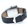 Corum Trapeze Gents ref. 106.404.20 stainless steel quartz watch, black dial, original strap & buckle