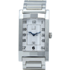 1990s Alfred Dunhill 'Facet' swiss quartz Date Wristwatch with White Roman Dial on Bracelet + Box