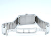1990s Alfred Dunhill 'Facet' swiss quartz Date Wristwatch with White Roman Dial on Bracelet + Box