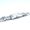 1990s Alfred Dunhill 'Facet' swiss quartz Date Wristwatch with White Roman Dial on Bracelet + Box