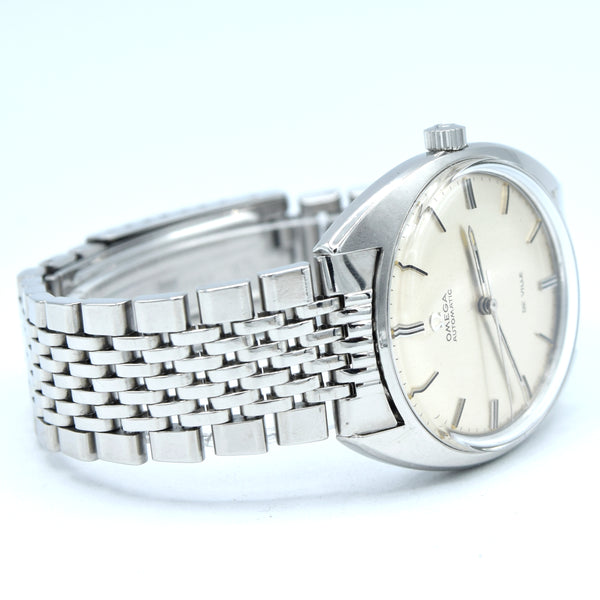 1968 Elegant Omega De Ville Automatic Model 165.029 in Stainless Steel on original Bracelet