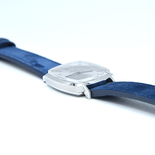 1973 Omega Genève “TV case” ref. 162.0052 – steel automatic – cal. 1012 – silver sunburst dial – original plexi & crown