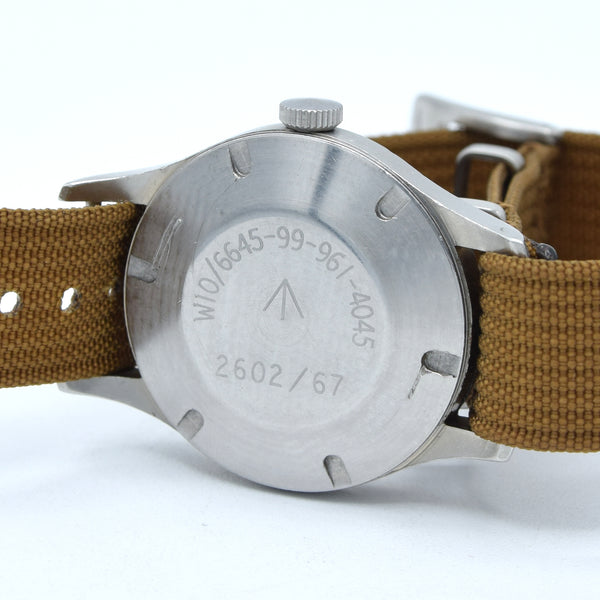 1967 Smiths W10 British Military Issue Wristwatch first issue date - Made in England Mint condition