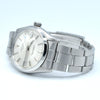 1973 Rolex Oyster Perpetual Date Model 1500 with Rare satin Silver "Radial Dial" in Stainless Steel on Oyster Bracelet