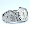 1973 Rolex Oyster Perpetual Date Model 1500 with Rare satin Silver "Radial Dial" in Stainless Steel on Oyster Bracelet