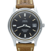 1971 Omega Large 38mm Seamaster Cosmic 2000 Automatic Date Model 166.128 with rarer Graphite Grey dial