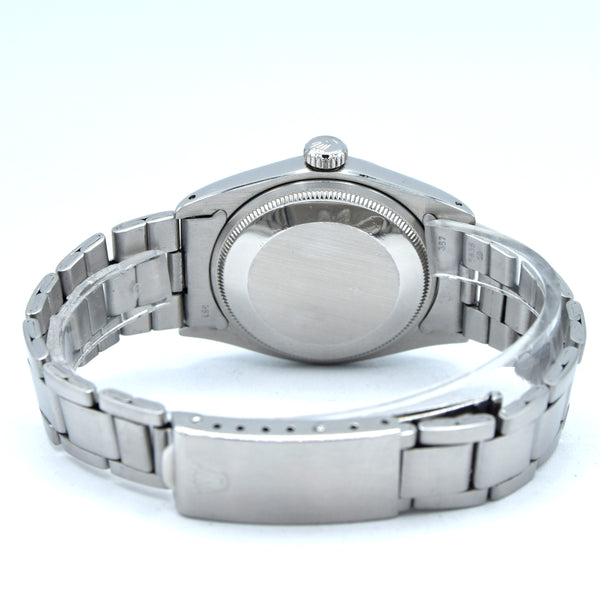 1973 Rolex Oyster Perpetual Date Model 1500 with Rare satin Silver 