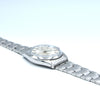 1973 Rolex Oyster Perpetual Date Model 1500 with Rare satin Silver "Radial Dial" in Stainless Steel on Oyster Bracelet
