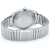 1969 Omega Rare Geneve Automatic Model 166.041 Silver sunburst dial on cool original Fixo - Flex bracelet Cal 565
