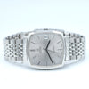(RESERVED)1973 Omega Genève “TV case” ref. 162.0052 steel automatic on Bracelet – silver sunburst dial – original plexi & crown