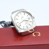 1974-1978 Omega Genève 166.0164 Mint Automatic Large Hooded Model + Box Papers & Strap