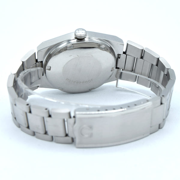 1972 Omega Sharp Genève Automatic Date ref. 166.099 – stainless steel integrated bracelet – cal. 1481 push-date