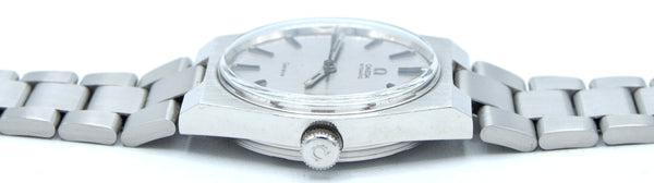 1972 Omega Sharp Genève Automatic Date ref. 166.099 – stainless steel integrated bracelet – cal. 1481 push-date