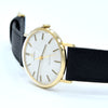 1970/72 Omega Geneve Watch in Solid 9ct Gold English Case Model 131/25016 + Strap & Buckle  - Unpolished