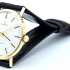 1970/72 Omega Geneve Watch in Solid 9ct Gold English Case Model 131/25016 + Strap & Buckle  - Unpolished