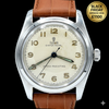 1950 Tudor Oyster Royal Shock-Resisting 'All Arabic numerals' Steel Wristwatch Model 7804 34mm All original
