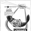 1951 Longines classic Sei Tacche Watch with Arrow and Arabic Numerals Model 5697