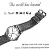 1944 Omega Gold WW2 period Manual Wind Dress Watch original Arabic dial Model 13322 in 9ct Gold