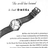 1944 Omega Gold WW2 period Manual Wind Dress Watch original Arabic dial Model 13322 in 9ct Gold