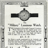 1928 Art deco solid 925 sterling silver Goldsmiths & Silversmiths watch English hallmarks