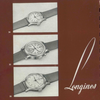 1951 Longines classic Sei Tacche Watch with Mixed Arrow and Arabic Numerals Model 5697