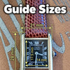 A wristwatch with a brown textured leather strap and a silver-toned rectangular case, shown with overlaid dimension lines and text indicating strap measurements (21 mm, 28 mm, 16 mm, 14 mm) and case width.