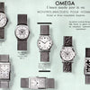 1934 Rare Omega Foibos CK 785 with Deco Enamelled Dial in Stainless Steel on Period Swiss Bracelet