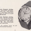 1965 Rolex Oyster Perpetual Air King Precision Model 5500 Rare 'No Lume' with satin silvered Dial in Stainless Steel
