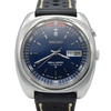 1974 Seiko Bell-Matic 4006-6031 automatic alarm watch with fabulous electric blue dial