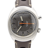 1967 Omega Chronostop Genéve Rarer drivers Model 145.010 with Grey Sloped Dial in Stainless Steel