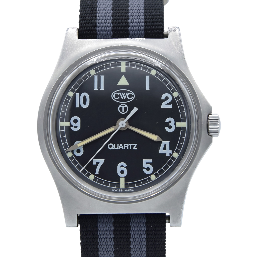 1990 CWC 0552/6645-99 5415317 British Royal Navy Issue Quartz Wristwatch with Hacking second