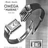 1939 Omega Marine 'Standard' Model 3635 Rare early waterproof design T17 caliber