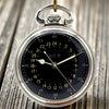 1940 Hamilton G.C.T.  WW2 Pocket Watch Master Navigation 24Hr pocketwatch US Airforce 