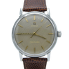 1966 Omega Seamaster with stunning Brown Linen Patina Dial in Stainless Steel Model 135.011