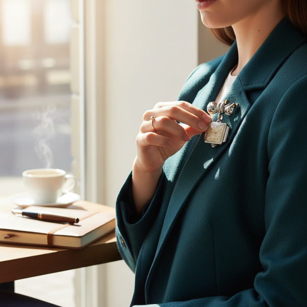 1940s New Old Stock Ladies Mechanical Pendant Watch – Swiss Movement – Retailed by McDowells in Dublin – Unused Time Capsule