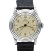 1934 Rare Omega Calatrava style stepped bezel watch in Stainless Steel with Bracelet option