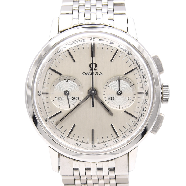 1965 Omega Classic & beautiful dress Chronograph model 101.00009 with fantastic original dial + Box