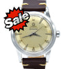 1950 Omega Seamaster Original Condition Automatic Bumper with Arabic Numerals and Arrow Markers in Stainless Steel Model 2577