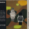 1968 Omega Rare Geneve Automatic Model 166.014 Grey Graphite on cool original bracelet Cal 565