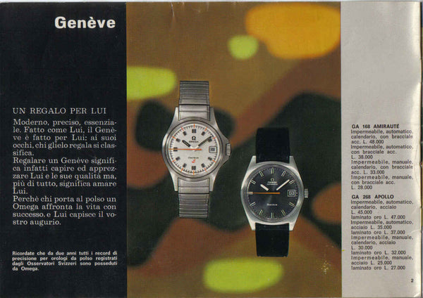 1968 Omega Rare Geneve Automatic Model 166.014 Grey Graphite on cool original bracelet Cal 565