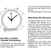 1969 Omega Rare Jumbo "Chronostop Fontana Pentatlon" Geneve with Grey Dial Model 146.012 on Bracelet