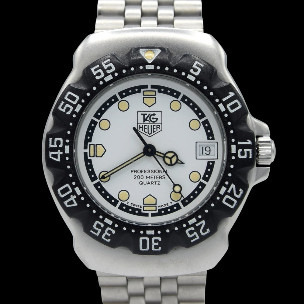 1990s TAG Heuer Formula 1 Series Neo vintage original Dive style Watch Model WA1218 - 34mm Stainless Steel