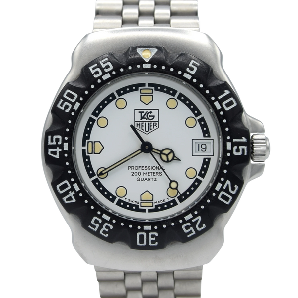 1990s TAG Heuer Formula 1 Series Neo vintage original Dive style Watch Model WA1218 - 34mm Stainless Steel