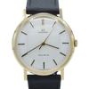 1970/72 Omega Geneve Watch in Solid 9ct Gold English Case Model 131/25016 + Strap & Buckle  - Unpolished