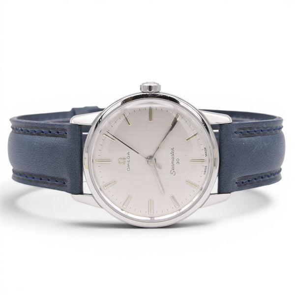 1962 Stunning Omega Seamaster 30 Model 135.007 Fully restored Manual Wind with vertical satin dial