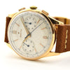 1954 Stunning Oversized Zenith Chronograph 156D 18ct Pink Gold All Original