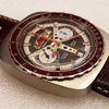 1970s Tanis NOS Special Racing Team Chronograph Date with Bakelite Bezel Valjoux Cal 7734