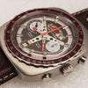 1970s Tanis NOS Special Racing Team Chronograph Date with Bakelite Bezel Valjoux Cal 7734