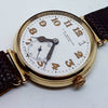 JW Benson Trench with Flexible Lugs in 9ct Gold Hermetic Case 1927